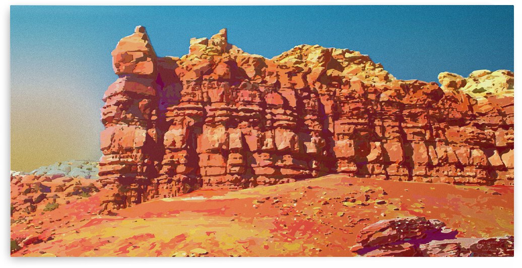 Red Rock by ArcheanArt