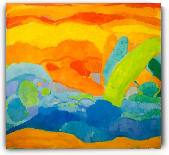 Abstract Beach by Jacob Farkas