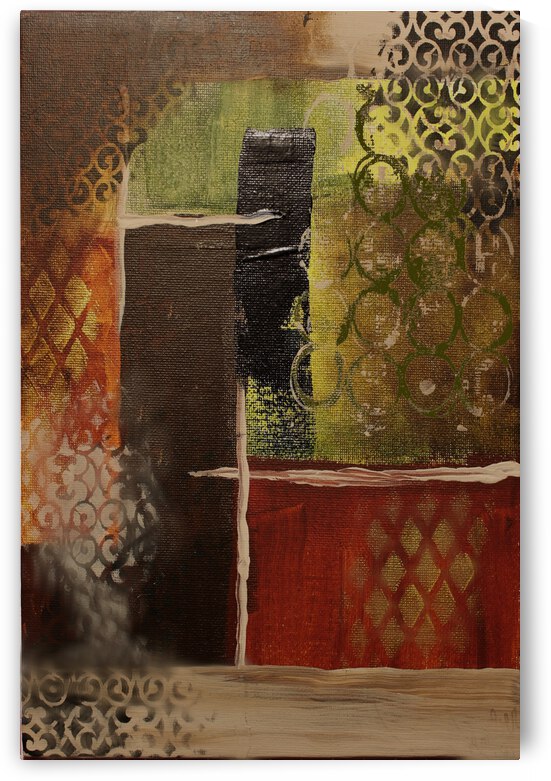 LeftBlockPainting Digital2 by Amber C Willen
