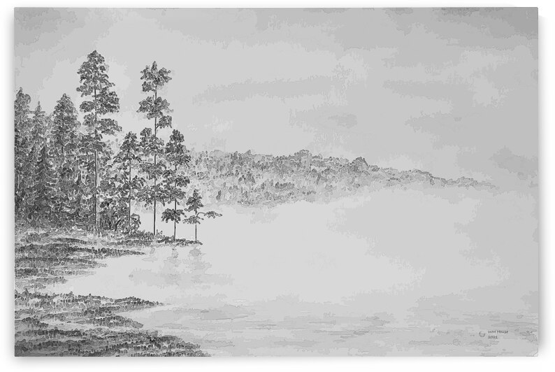 Into the Mist  by ArcheanArt