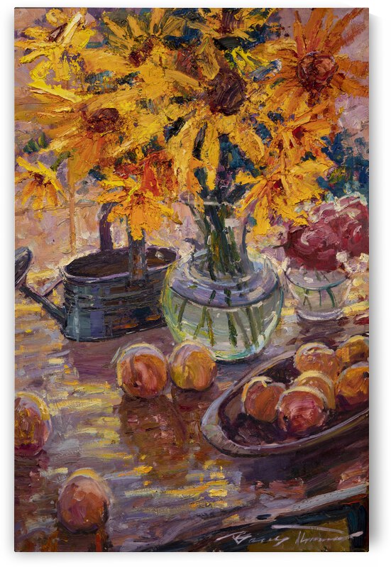 Sunflowers in the Morning - Barry Thomas by OWNR Art Collective