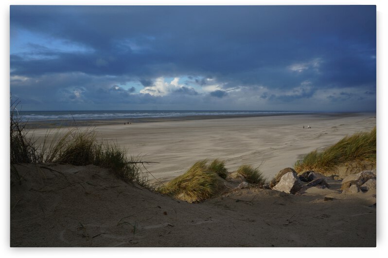 Beach in winter by Cedric Doz