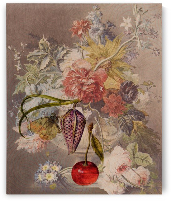 Bouquet and Cherry by Cathleen Klibanoff