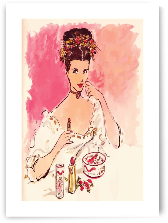 Vintage Women no make up by Scandinavian Design