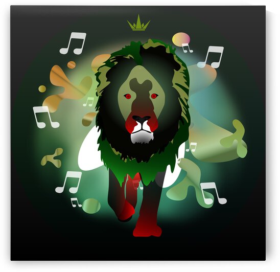 Lazer Lion by Alan Carmichael