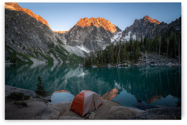 Colchuck Lake Sunset by Noah Lang