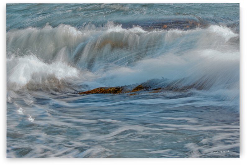 BRUSH STROKE - SEASCAPE AND WAVES FROM LUNENBURG NOVA-SCOTIA by Daniel Baril