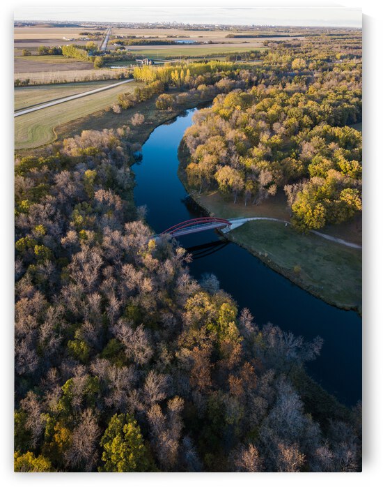 La Barriere Park River by Jackson Brown