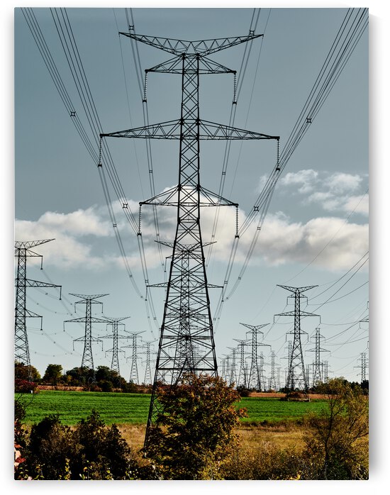 Power lines in symmetry  by Yahya Hisham