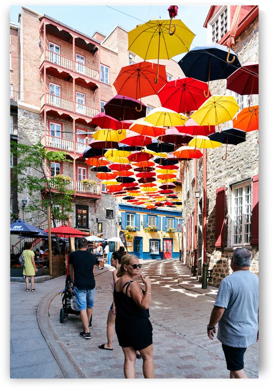 Street of umbrellas by Yahya Hisham