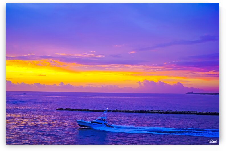 Getting There Captain - The Gold & Treasure Coast Collection Limited Edition Rare from Original Painting on Canvas  William Robert Stanek by 360 Studios