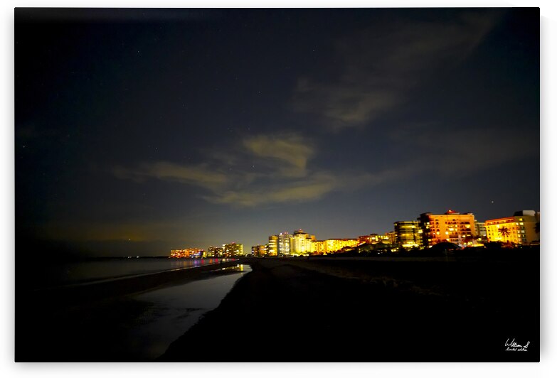 Quiet Reflections Along the Beach -  The Marco Island Collection  Limited Edition Rare from Original Oil Painting on Canvas William Robert Stanek by 360 Studios