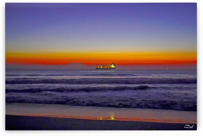 Night Comes With the Tides -  Precious Cargo  1   The Singer Island West Palm Collection   Limited Edition Rare from Original Oil Painting on Canvas William Robert Stanek by 360 Studios