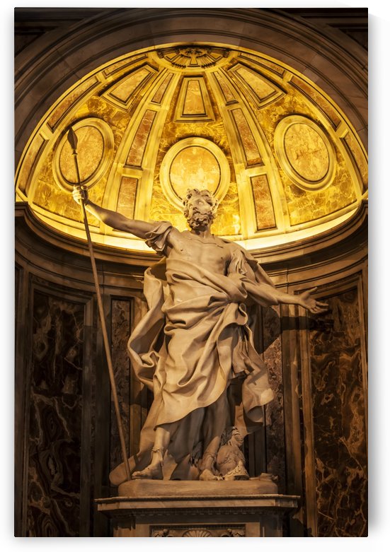 Statue in St. Peter's Basilica; Rome, Italy by PacificStock