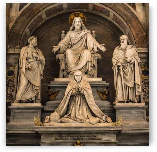 Monument to Pius VIII, Saint Peter's Basilica; Rome, Italy by PacificStock