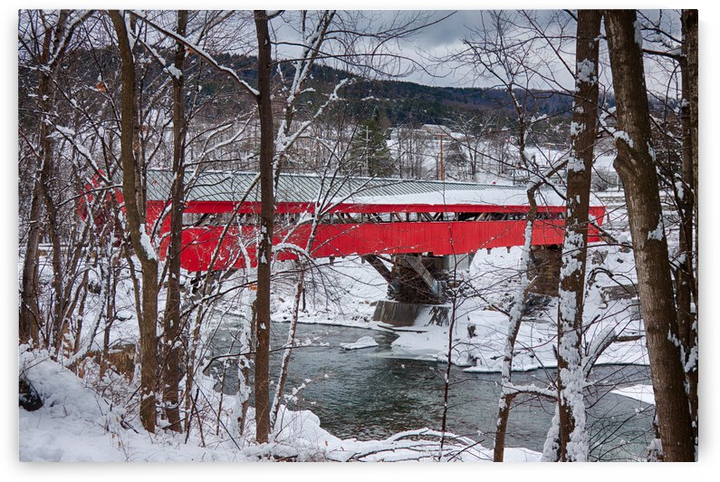 Taftsville covered Bridge VT 10 by Jeff Folger