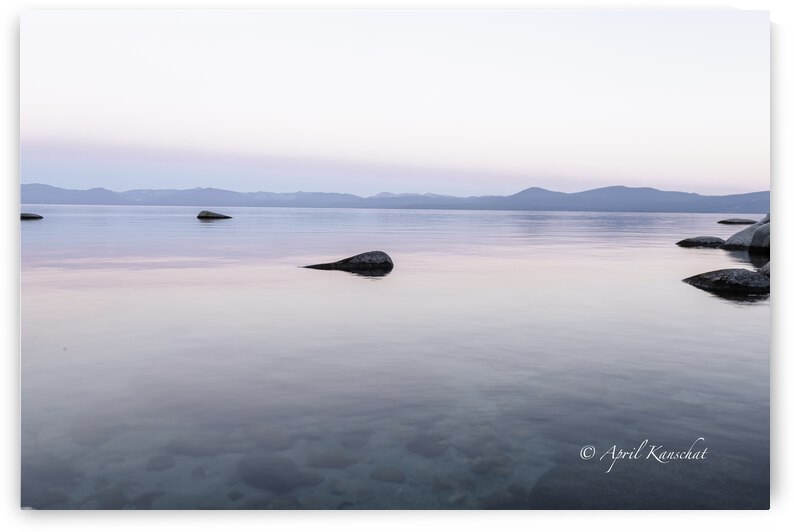 Lake Tahoe Sunrise by April Kanschat
