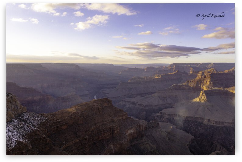 Grand Canyon Sunset by April Kanschat