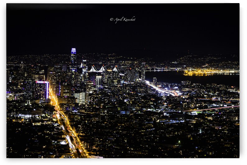 San Fransisco City Lights by April Kanschat