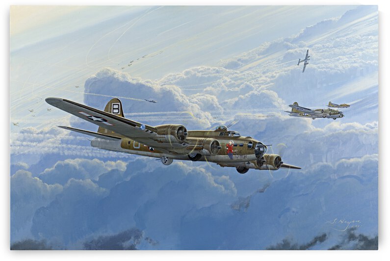 The Zoot Suiters: B-17 print by Steven Heyen