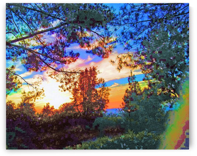 Sky Setting Sun by Andrew Lawrence