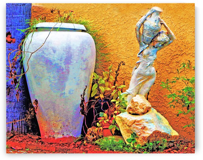 Woman with Water Jug by Andrew Lawrence