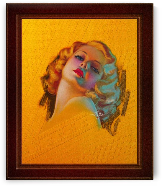 Bewitching Eyes by Zoe Mozert Remastered Xzendor7 Vintage Art Old Masters Reproductions by xzendor7