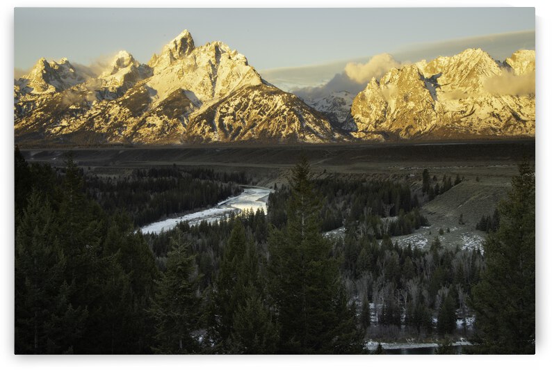 DSC 0153 1 sunrise dodged the line 20x30 sat by Phillip A Snider Photography