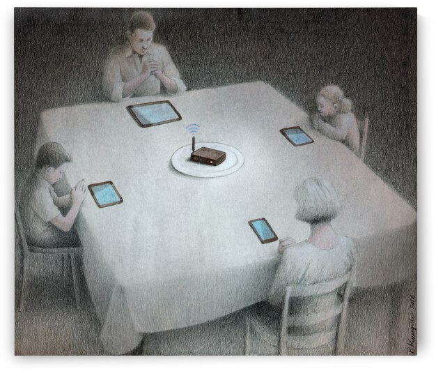 Dinner by Pawel Kuczynski