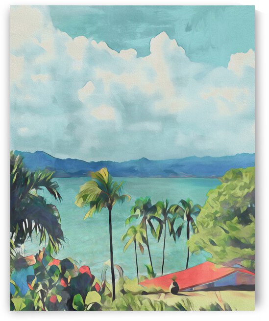 TROPICAL SEASHORE LANDSCAPE by Sibcod