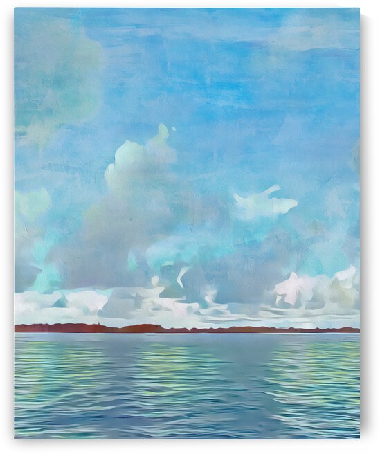 RED ISLAND AT TURQUOISE SEA by Sibcod