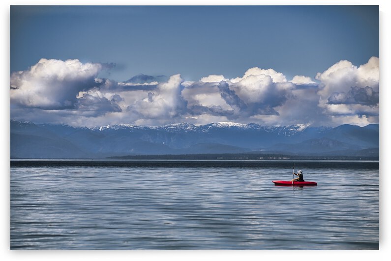 Red Kyak by CRB Images Photography