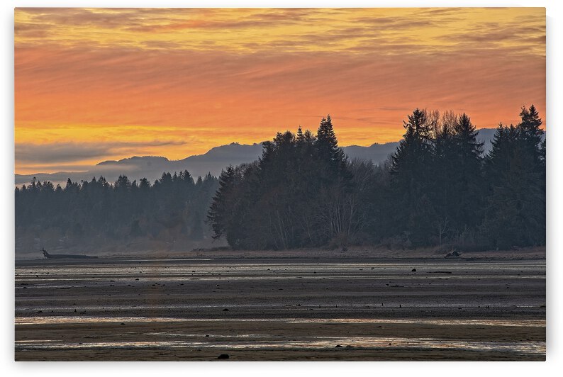 Courtenay Estuary Sunrise by CRB Images Photography