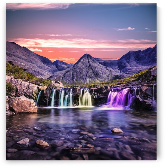 colorfull falls by Vibrant Canvases