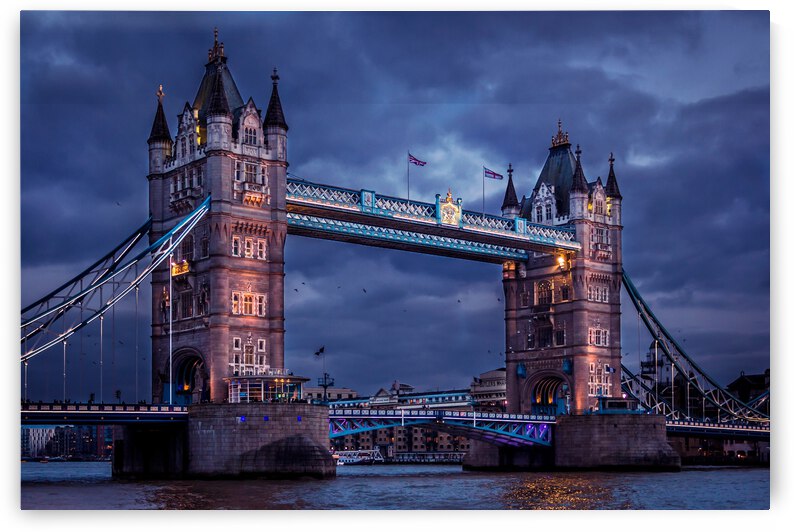 city bridge by Vibrant Canvases