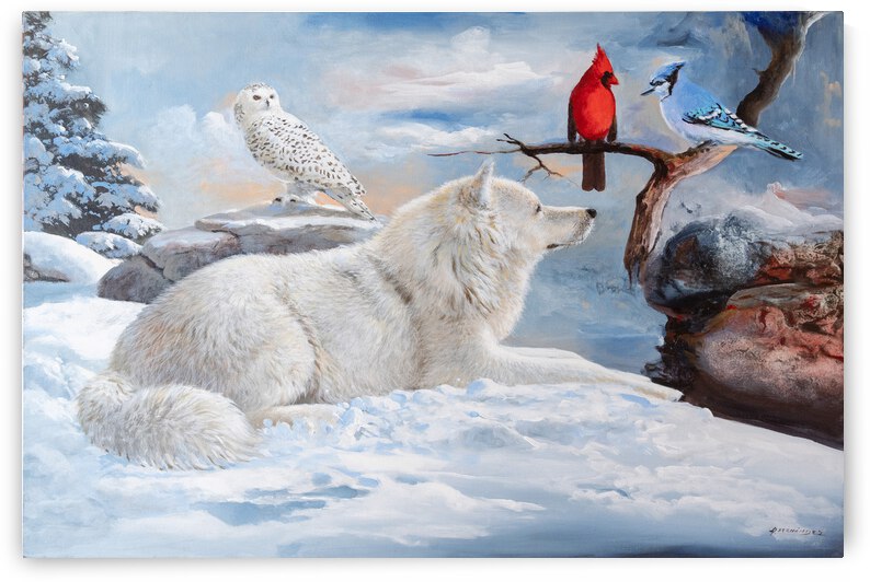 Northern friends by Amneris Fernandez