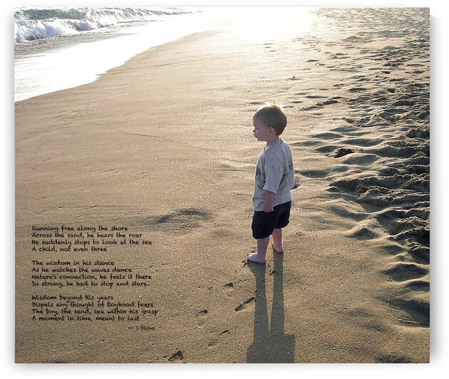 Boy on the Sand by Images That Speak