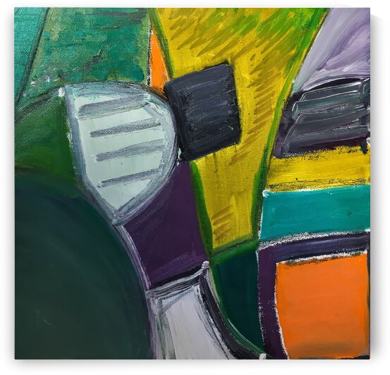 Flyover 12x12 by Matt Hanover Art