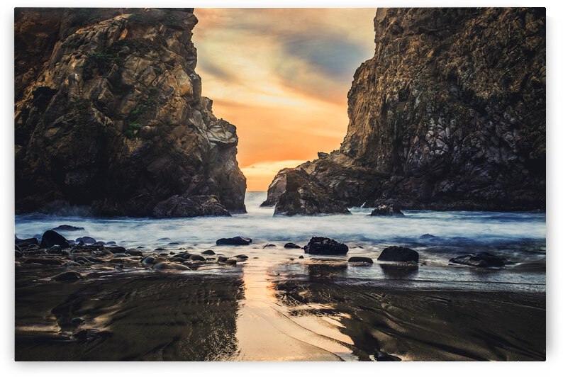 sunset view  by Vibrant Canvases