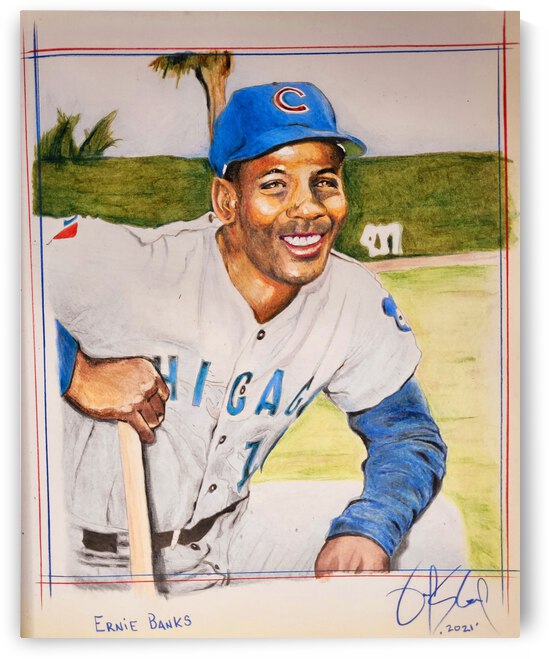 Mr. Cub Ernie Banks Letsplay TWO by Daniel E Gue