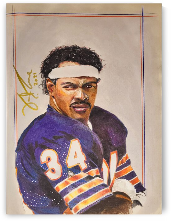 Walter Payton  by Daniel E Gue