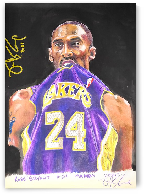KOBE BRYANT II MAMBA  by Daniel E Gue