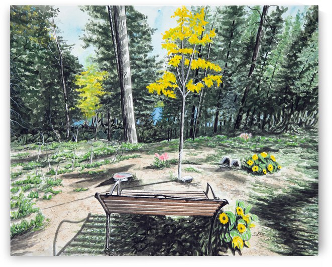 The Land Painting by Stephen Emms