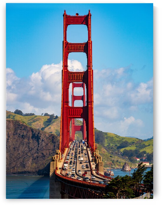 Golden Gate Bridge from state park by Steve Heap