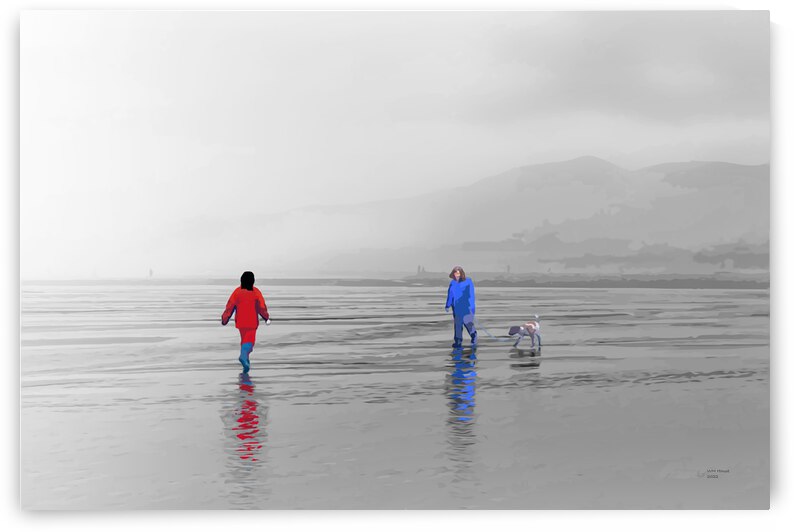 Beach Walkers  by ArcheanArt