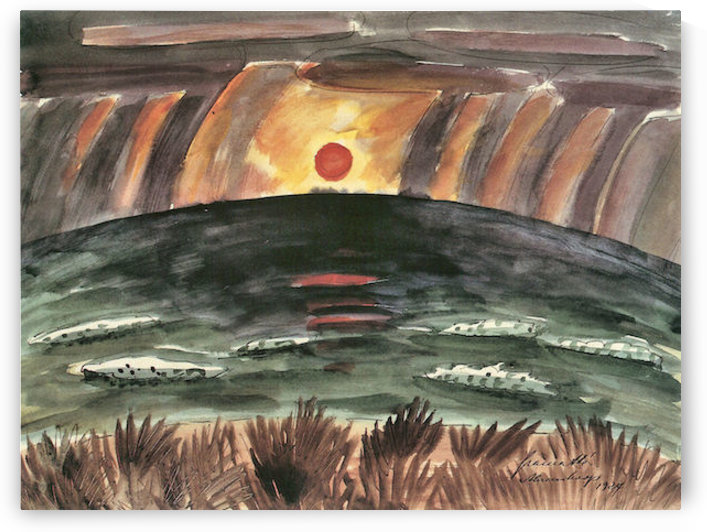 Sunset by Walter Gramatte