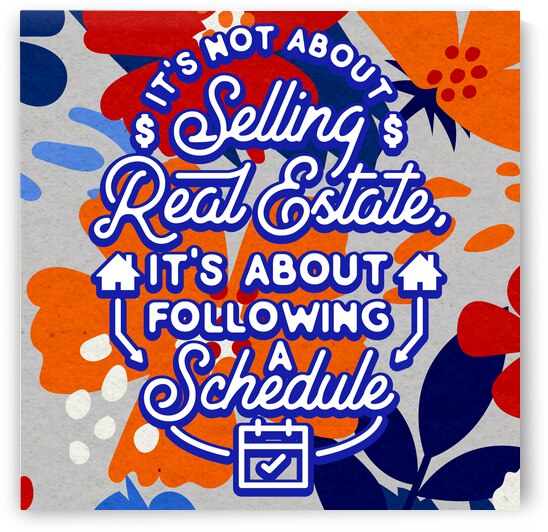 It s not about selling real estate it s about following a schedule   12x12   Bravo by Ava Stochinsky