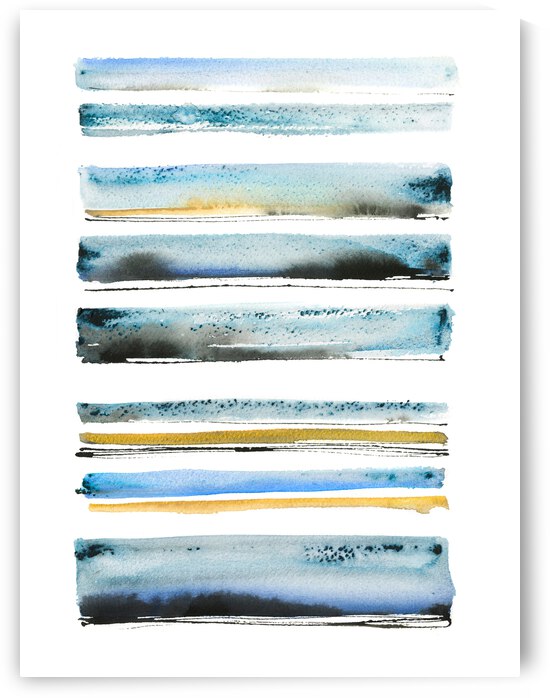 Abstract sea beach 1 by Eugenia Gorbacheva