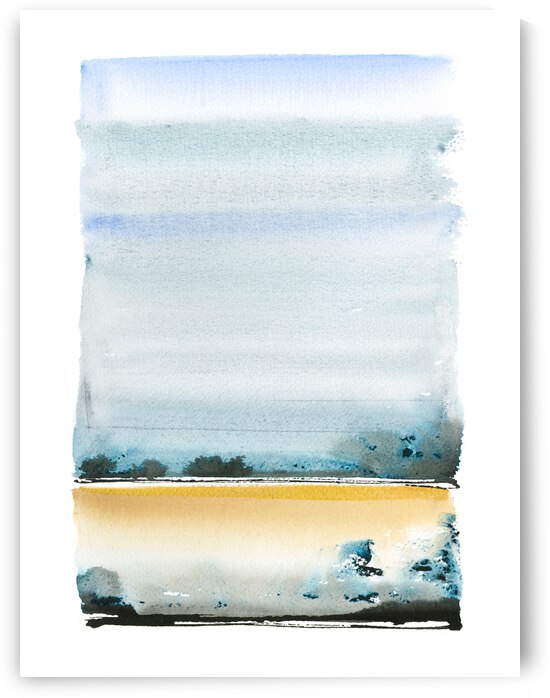 Abstract sea beach 8 by Eugenia Gorbacheva