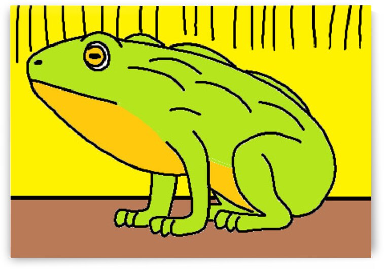african bullfrog on the african plains by Liam Frew